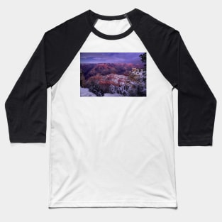 Grand Canyon Winter Baseball T-Shirt